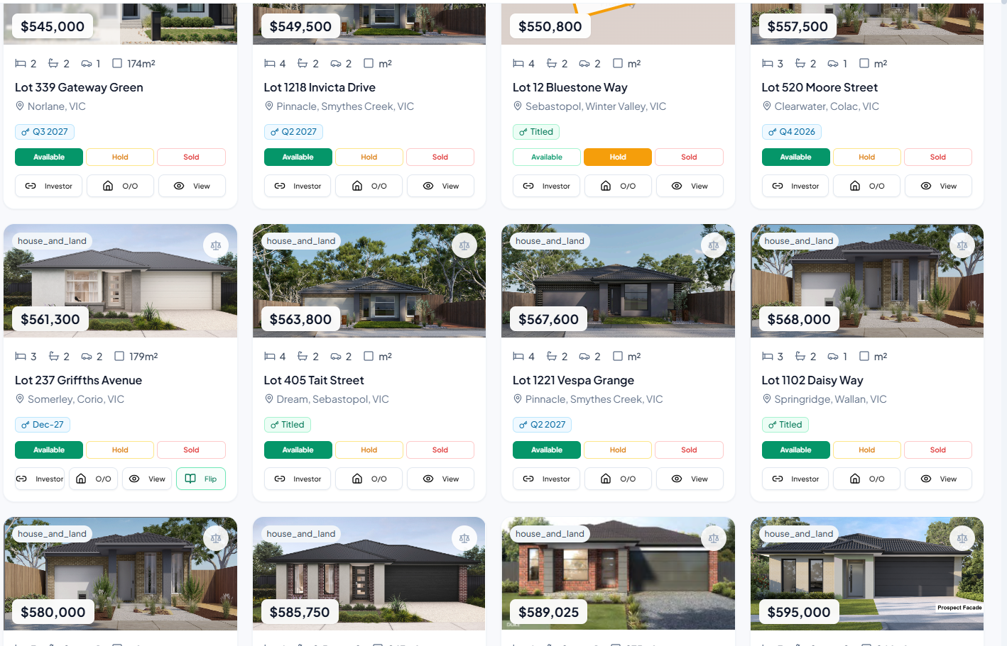 300+ House & Land Packages. Ready to Sell. From Day One.
